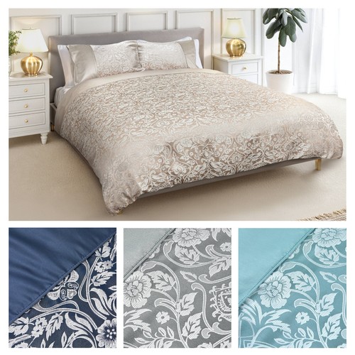 Duvet set embellished jacquard - set,