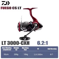 Daiwa Fuego LT3000-CXH 2025 model Freshwater Saltwater