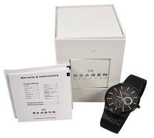 SKAGEN Denmark 809XLTBB Black