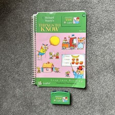Richard Scarry's Things To Know LeapPad Book & Cartridge LeapFrog
