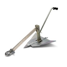 Folding Fold Up Land Ground Anchor Plough for Winch 4x4 Offroad Recovery Towing