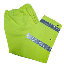 Original Ex Police Yellow Hi Vis Tactical Gore-Tex Waterproof Over Trousers