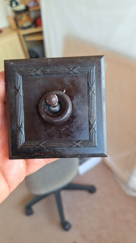 Art deco light switch plate - switch,