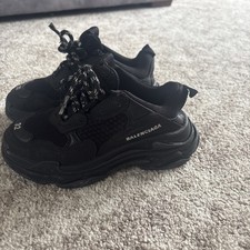 Black Triple S Balenciaga Kids