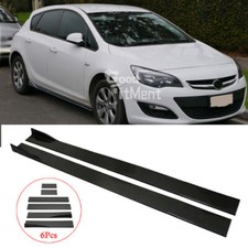 Glossy Car Side Skirts Spoiler