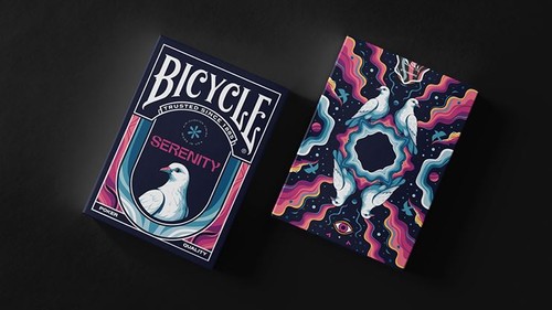 Bicycle serenity playing cards - playing,