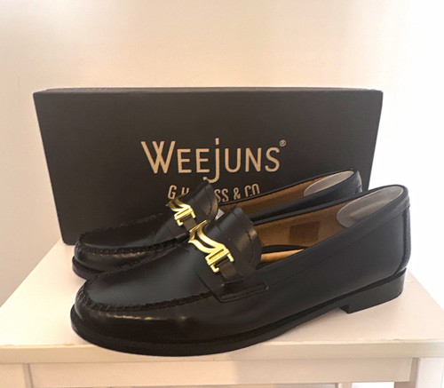 Bass co weejuns blk - &,