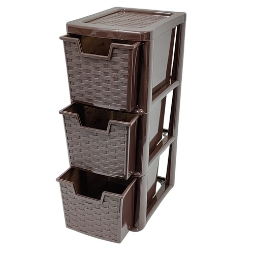 Medium plastic chocolate brown - plastic,