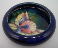 Moorcroft Orchid Rolled Edge