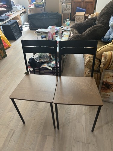 Wooden ikea dining room chairs - wooden,