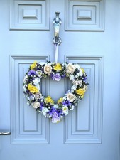 Lilac and yellow - and, heart