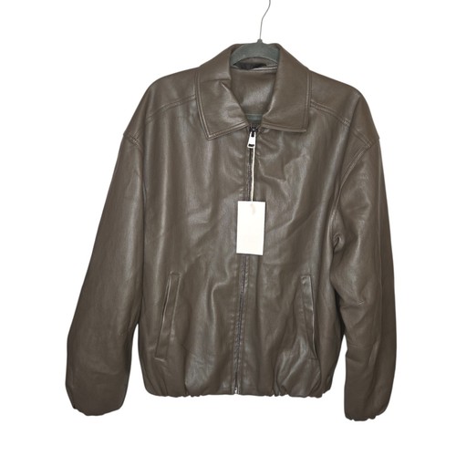 Zara nwt men faux leather - zara,