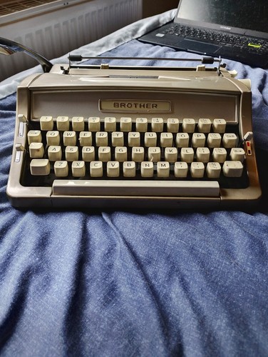 Brother portable typewriter - typewriter, in