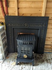 coal effect gas Stove