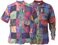 Patchwork Stonewashed Tie Dye