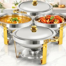 4 Pack Chafing Dishes for
