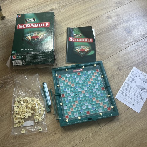 Mattel games travel scrabble - games,
