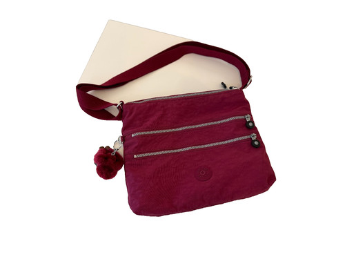 Burgundy kipling shoulder - kipling,