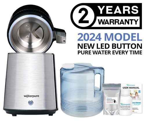 Water distiller stainless - water,