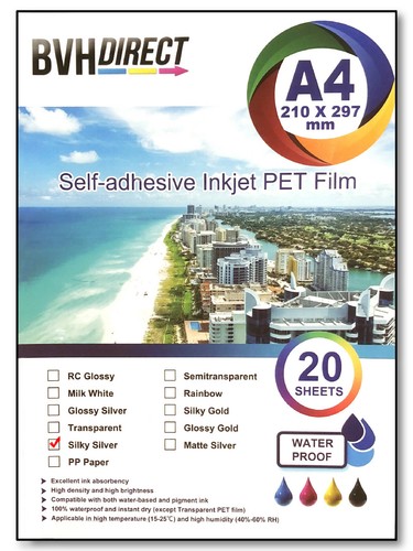 Rainbow metalic self adhesive - rainbow,