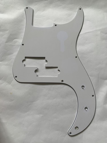 Used white pickguard for - used,