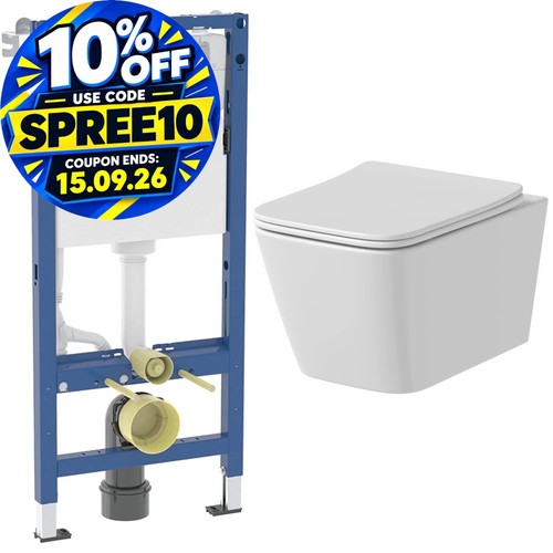 Rimless wall hung - rimless,
