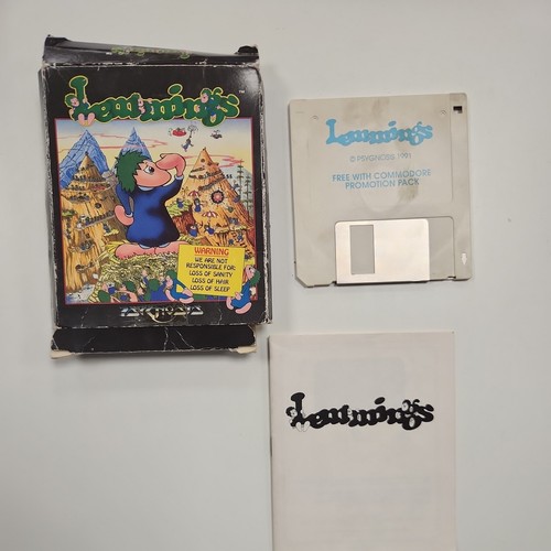 Lemmings commodore amiga - lemmings,