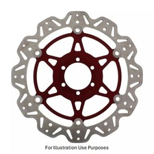 EBC Float Vee Rotor FR Red Hub