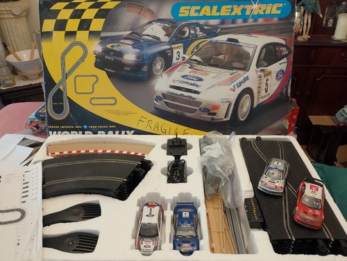 Scalextric world rally set - scalextric,