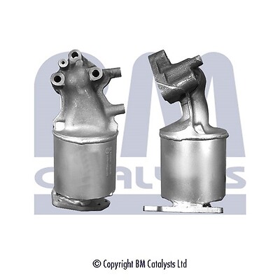New catalytic converter - new,