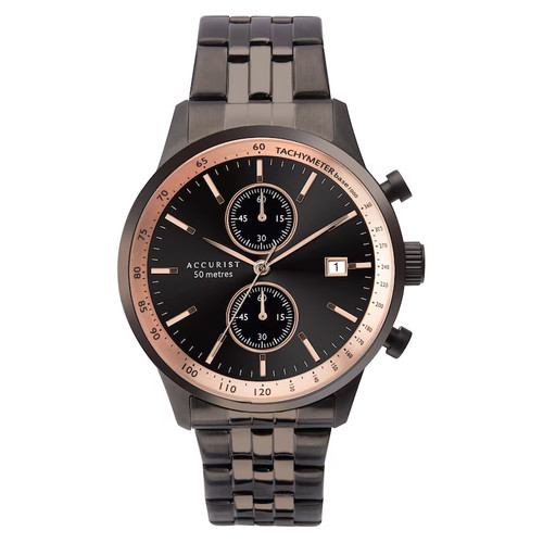 Accurist black rose - black,