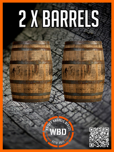 Oak whisky barrels - 2,