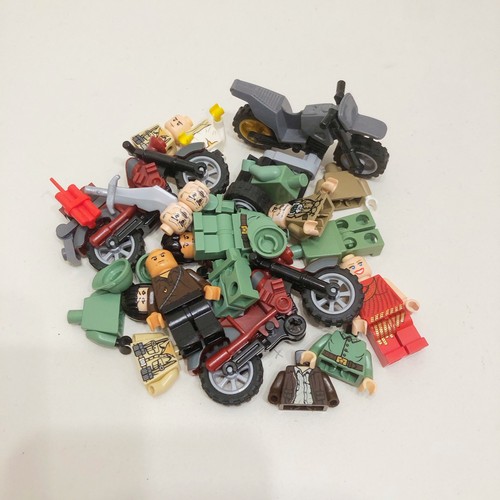 Lego indiana jones minifigures - jones,