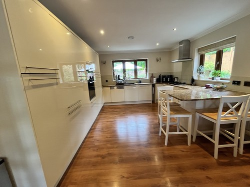 Complete modern kitchen with