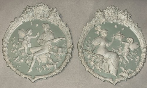 Vintage lady cherub - lady,