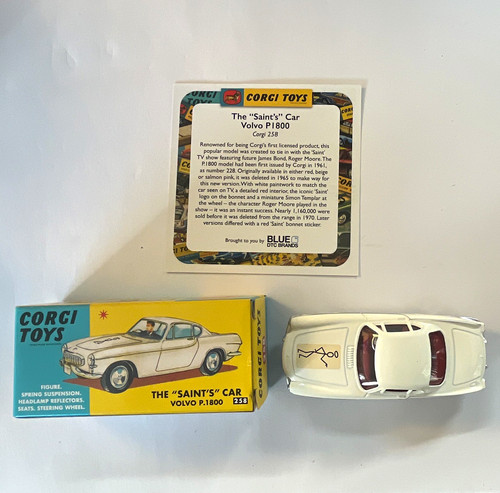 Corgi toys 258 volvo p1800 - 258,