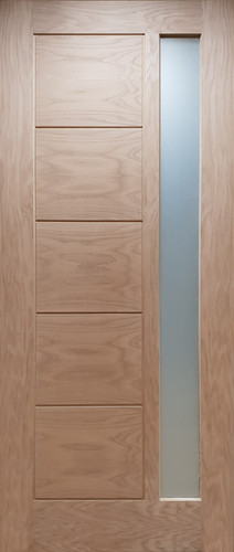 Oak external door - external, linear