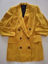 Zara Double Breasted Yellow