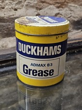 Vintage Duckhams Grease Tin
