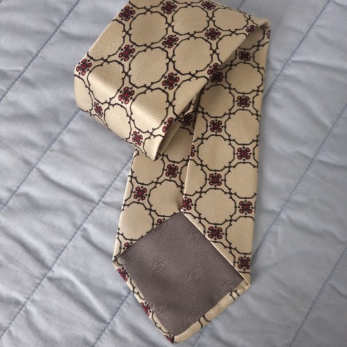 Vintage men silk tie - silk, vincci