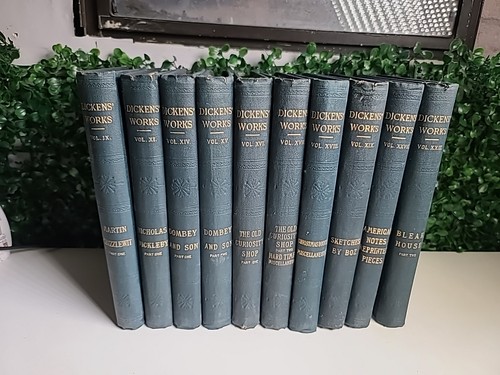 Charles dickens works vintage - dickens,