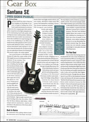 Prs santana electric - electric, guitar