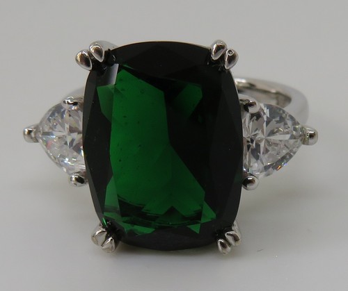 Sterling silver emerald - sterling,