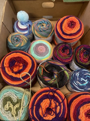 New and used - wool, cake