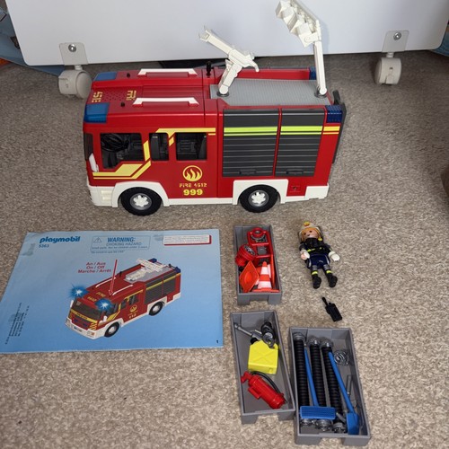 Playmobil 5363 fire - playmobil, engine