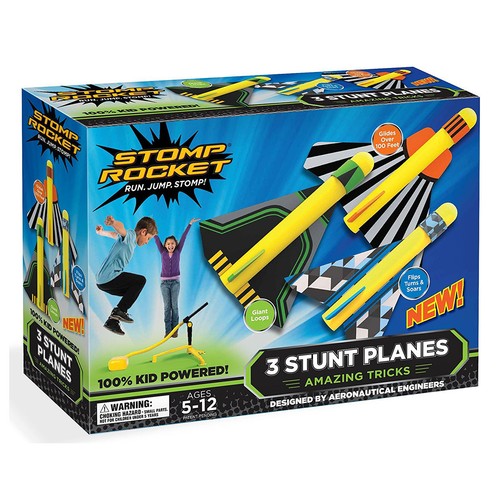 Stomp rocket stunt planes - stomp,