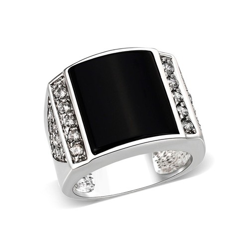 Mens onyx ring pinky - , signet