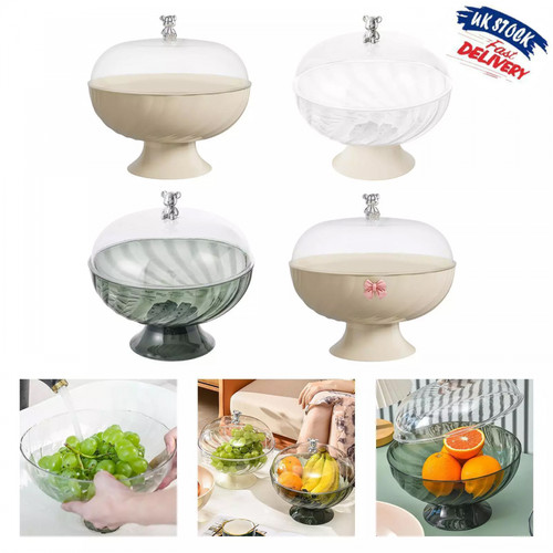 Countertop fruit bowl with - bowl, lid