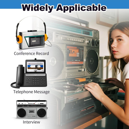 Pack blank cassette tapes - cassette,