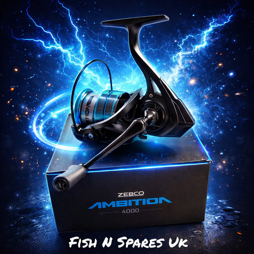 Zebco ambition 4000 front - zebco,